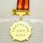 HongKong gold memento medallion by injection