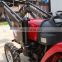 35hp 4wd small tractor with front loader and backhoe