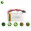 High rate 703048 20C 7.4v 800mah 7.4v rc lipo battery