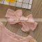 Solid Color Breathable Newborn Baby Romper Long Sleeve Baby Clothes Linen