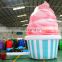 Giant Inflatable Sweet Canister , Inflatable Ice Cream Vert Cartoon Model For Advertisement Promotion ,Shop