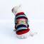 Wholesale casual cotton stripe pet dog british style clothes winter cold