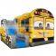 School Bus Jumper Inflatable Bouncer Bouncy Jumping Castle Bounce House