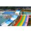 interactive race slide fiberglass water slide wide slide