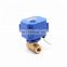 2-way motorized ball valve ADC9-24V actuator electric actuators DN8 DN10 DN15 automatic control water valve