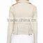 2016 Latest New Design Leather Women Jacket/girl Jacket/lady Jacket/guangzhou OEM