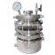 SS304 6" CBD Diamond Miner Extractor With Jacketed Splatter Platter