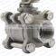 Bundor Stainless Steel Female Thread Ball Valve 4 inch 100mm 3PC Ball Valve