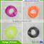 2016 Youngs Silicone bracelet, l cheap colorful transparent silicone bracelet