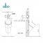 Toilet urinal american standard no touch touchless flush