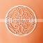 Decorative 5pcs Half Moon Shaped floating phase sets wall sticker for home wall hanging