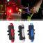Bike Cycle Light Waterproof Rear Tail Cycle Light Led Usb Lights Rechargeable Mountain Bike Cycling Taillamp Safety