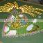 1:1000 scale model for Dubai city plan, UAE miniature model houses with led