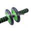 2021 sweat absorbent handle ab roller wheel with kneeling pad ABS roller abdominal muscle training wheel