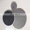stainless steel filter mesh for extruder equipment,water filter wire mesh,Filter mesh cap
