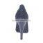 Hollow out lace brand new design beeptoe party wear high heels dress shoes