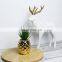 gold pineapple shaped table tabletop electroplate ceramic flower vases for home decor
