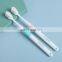 3pcs/set family 3 pcs/pack OEM Carbon fiber plastic Soft Bristle toothbrush for adult