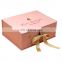 custom luxury Recycled unique magnetic closures Ribbon Printing logo package box folding packaging paper gifts boxes for clothes