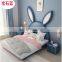 Solid Wood Rabbit Shape Children Bed 1.2m 1.5m Baby Single Bed