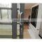 hot selling aluminum frame double glass sliding stacking doors with grills for house villas hotel commercial