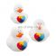 Wholesales Factories Price Duck Shaped Customized Cheap Soft Plastic Mini Toy for Baby Bathroom Fun