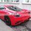 Runde CF And FRP Material Front Bumper Front Lip Side Skirt Rear Bumper Rear Lip Exhaust For Ferrari 458 PD Style Full Body Kit
