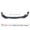 Custom Light Weight High Gloss Car Modified Accessories Carbon Fiber Front Bumper Lip for Mercedes BENZ C63 W205 Coupe