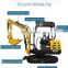 2.5 ton small excavators china crawler hydraulic auger attachment china manufacturer mini excavator