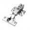 Cabinet hinge premium oem factories Nickel plated iron Auto Hinges soft closing concelal furniture 3D cabinet door hinge