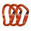 JRSGS Carabiner Clips Aluminium Snap Hook 23kN Ultra-Light Locking Climbing Carabiner Customized Logo Outdoor Carabiner
