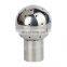 Stainless Steel Sanitary Welded Spray Fixed Cleaning Ball