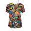 High quality custom design sublimation printing new sweat style t shirt