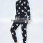 Wholesales New Design Star Sublimation Printing Tracksuit Winter Track Suit Fleece Tracksuit Tracksuit for Women