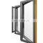 China factory folding steel window design bi fold kitchen aluminum windows