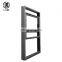 Sliding vertical aluminum window for residence