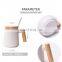 Luxury coffee mugs  450 ML coffee cups porcelain ceramic mugs with Lid and spoon