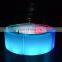 Restaurant Bar Counter Waterproof Mobile Outdoor Counter LED Cocktail Table Portable Bar Counter Mobile Bar