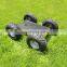military vehicle multifunctional electronic robot chassis rubber wheels robot platform kits