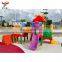 Commercial Outdoor Kids Zone LLDPE Playsets Indoor Playground Plastic Slide Children House Equipment for Sale