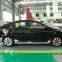 The KIA K2 is surrounded by 11-14 K2 front and rear spoiler skirts, and the KIA K2 bumper lower lip