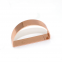 Semicircle Metal Gold Zinc Alloy Material Napkin Rings Holder For Home Decoration