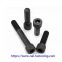 Square Head Screw Spike for railroad fastening Black oiled