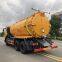 Shacman 16000 Liters Suction Sewerage Septic Tank Sewer Cleaning Vacuum Sewage Truck Hot Sale