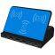 Wireless Charging Station USB Hub & Travel Socket Adapter with LCD Multifunction Desktop Charger Plug LCD Display for Travel