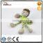 Custom production Plush pet supplies dog toy with rope