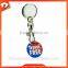 2015 Promotional metal plastic trolley coin keyring/keychain