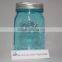 16oz blue glass mason jars wholesale