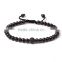 2016 Handmade Newest Designs Rose Gold Beads Bracelets With Buddha Head Beads For Men
