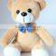 baby alpaca fur teddy bear custom plush toy/plush brown bear toy/soft plush brown bear toy